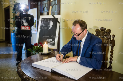 Gdansk. Nowy Ratusz. Siedziba Rady Miasta. Wylozona...