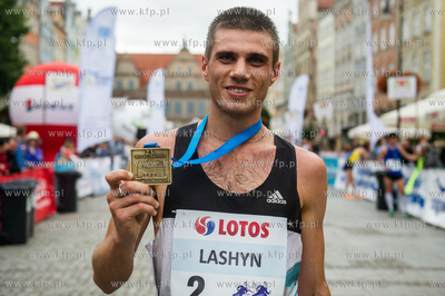 Gdańsk. Międzynarodowy Bieg św. Dominika. Bieg Elity...