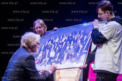 Gdańsk. Sala Teatralna Domu Technika NOT. Charytatywny...