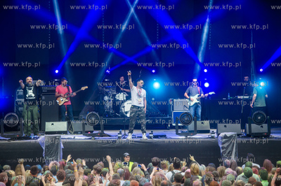 Gdańsk. Plac Zebrań Ludowych. Festiwal Kolorów Nocy...