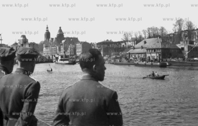 Szczecin tuz po zakonczeniu II wojny swiatowej. 1946...