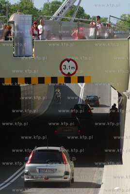 Otwarcie tunelu pod deptakiem ul. Bohaterow Monte Cassino...