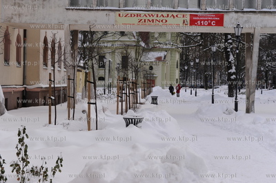 Sopot. Kolejne opady sniegu zasypaly Sopot. 15.12.2010...