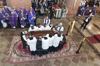 Eksporta zwlok biskupa Szlagi do katedry pelplinskiej....