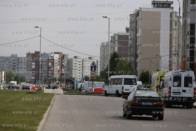 Rosja, Kaliningrad. Dzielnica mieszkaniowa/
 07.06.2013...