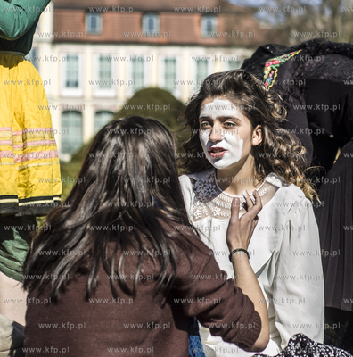 Oliwa, Park Oliwski. II Festiwal Etnowiosnowisko. Happening...