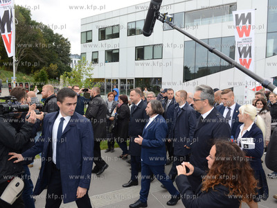 Gdynia. Prezydent Andrzej Duda odwiedził, podczas...