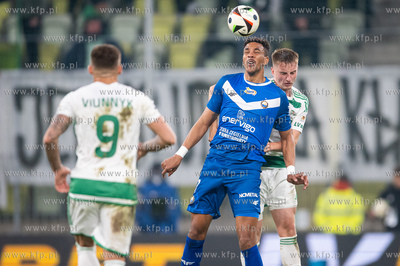 PKO Ekstraklasa: Lechia Gdańsk - Stal Mielec n/z Elias...