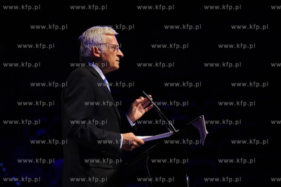 Gdansk, GLOBE FORUM 2009. Nz Jerzy Buzek - przewodniczacy...