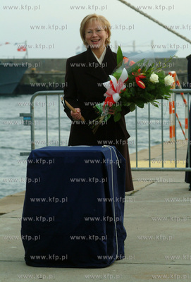 Chrzest fregaty rakietowej ORP "Gen. T. Kosciuszko"....