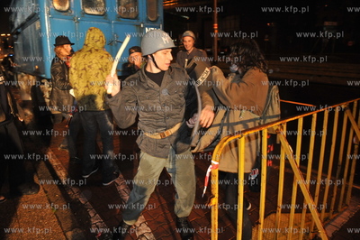 Noc Muzeow w Gdansku. Przed wystawa Drogi do Wolnosci...