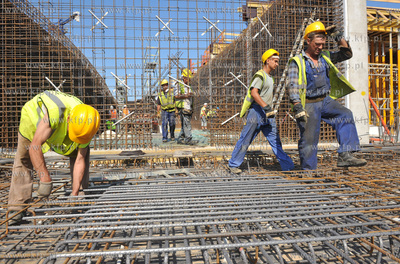 Budowa stadionu w Gdansku Letnicy. 27.08.2009 Fot....