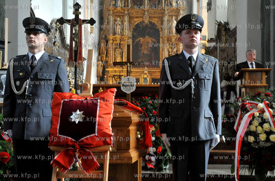 Gdansk. Kosciol sw. Mikolaja. Msza zalobna za posla...
