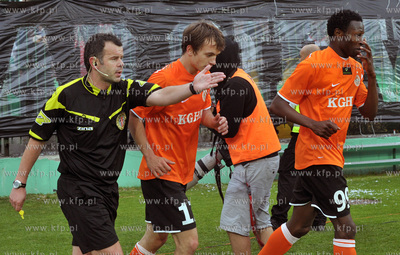 Mecz pilkarski ekstraklasy Lechia Gdansk - Zaglebie...