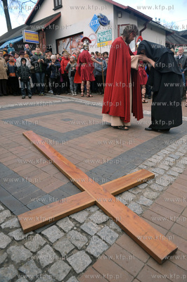 Misterium Meki Panskiej w Zukowie na Kaszubach. 13.04.2014...