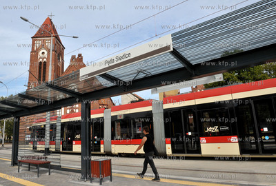 Pierwszy przejazd tramwaju nowa linią na trasie Siedlce...