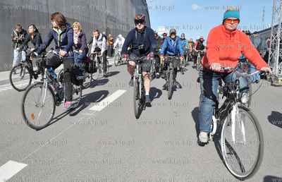 Dzien otwarty tunelu pod Martwa Wisla w Gdansku. To...
