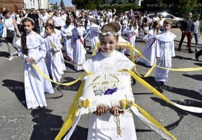 Procesja Bożego Ciała parafii p.w. Maksymiliana Kolbe...