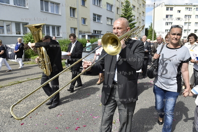 Procesja Bożego Ciała parafii p.w. Maksymiliana Kolbe...