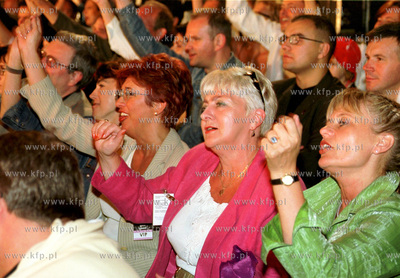 Sopot Festiwal. Na widowni podczas koncertu Golec uOrkiestra...
