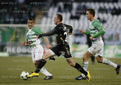 Gdansk.Mecz o mistrzostwo ekstraklasy Lechia Gdansk...