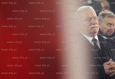 Gdansk. Bazylika Mariacka. Msza sw. za tragicznie zmarlych...