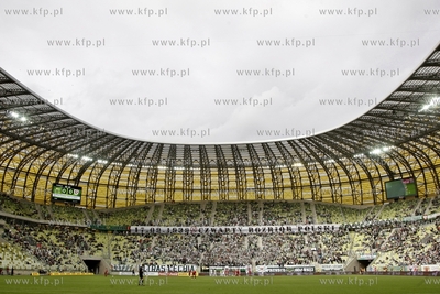 PGE Arena. Mecz o mistrzostwo Ekstraklasy Lechia Gdansk...