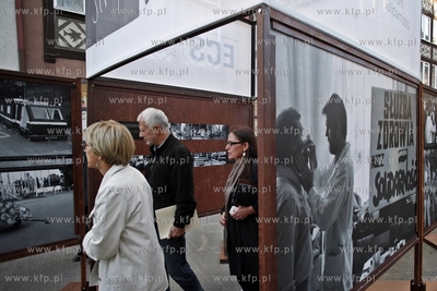 Gdansk. Wernisaz wystawy plenerowej W przededniu wielkiej...