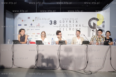 38 Gdynia Festiwal Filmowy. Konferencja prasowa filmu...