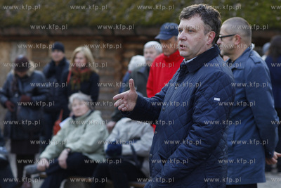 Wspolny spacer  Prezydenta Sopotu Jacka Karnowskiego...