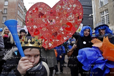 Demonstracja w obronie Pałacu Młodzieży w Gdańsku.
31.01.2015
fot....