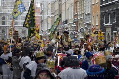 Gdansk. Orszak Trzech Kroli.
06.01.2017 
fot. Krzysztof...