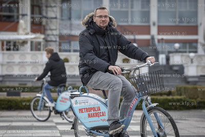 Sopot. Start Systemu Roweru Metropolitalnego MEVO.
26.03.2019
fot....