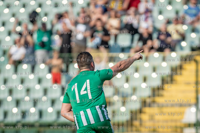 Stadion Miejski przy ul. Traugutta w Gdańsku. Mecz...
