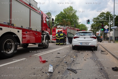 Gdańsk Strzyża, skrzyżowanie ulic Chrzanowskiego,...
