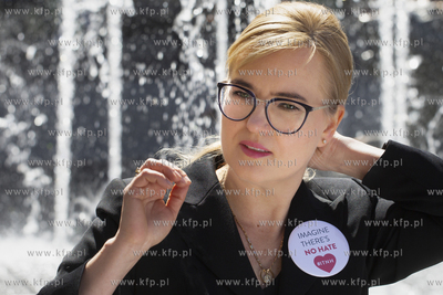 Magdalena Adamowicz, kandydatka Koalicji Europejskiej...