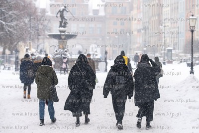 Zimowy Gdańsk. 17.02.2021 / fot. Anna Rezulak / KFP