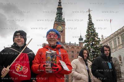 Gdańsk, Długi Targ. 30 Finał Wielkiej Orkiestry...