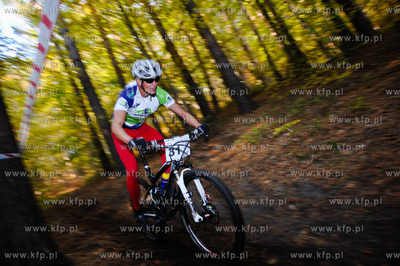 Gdansk. Zabianka. Trojmiejski Park Krajobrazowy. MTB...