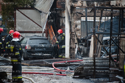 Gdansk. Trakt Sw. Wojciecha. Wybuch butli z gazem oraz...