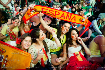 Gdansk. Fanzone - Strefa Kibica. Relacja meczu Mistrzostw...