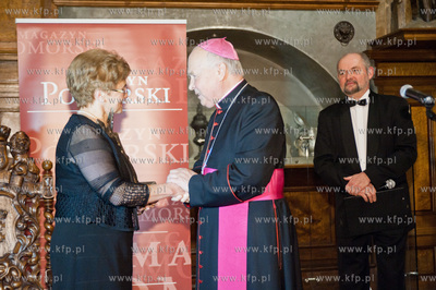 Gdansk. Dwor Artusa. Uroczystos rozdania nagrod Orlow...