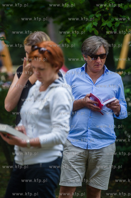 Park Polnocny w Sopocie. Festiwal Literacki Sopot....