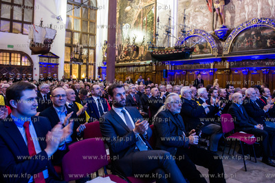 Gdansk. Dwor Artusa, Gala wreczenia Nagrod Rejs Roku...