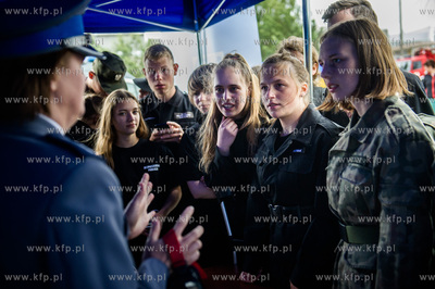 Gdansk. Matarnia. Oddzial Prewencji Policji KWP w Gdansku....