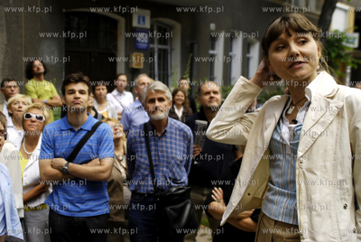 Paulina Borysewicz autorka akcji Genius Loci Wrzeszcza...