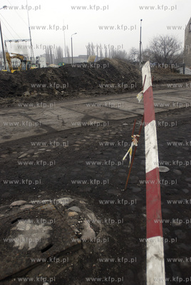 Roboty drogowe na ul. Sienna Grobla 06.02.2009 Fot....