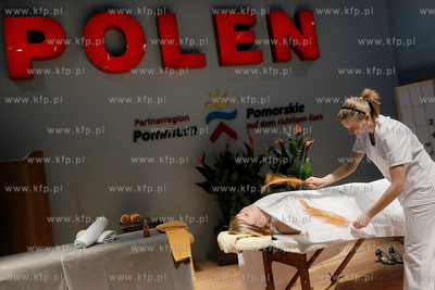 Berlin. Polski pawilon na International Tourism Bourse...