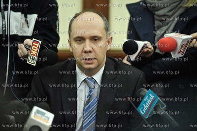 Briefing prasowy w Urzedzie Marszalkowskim poswiecony...