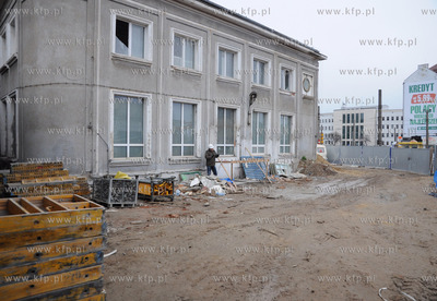 Trwa Remont i przebudowa dworca kolejowego Gdynia Glowna,...